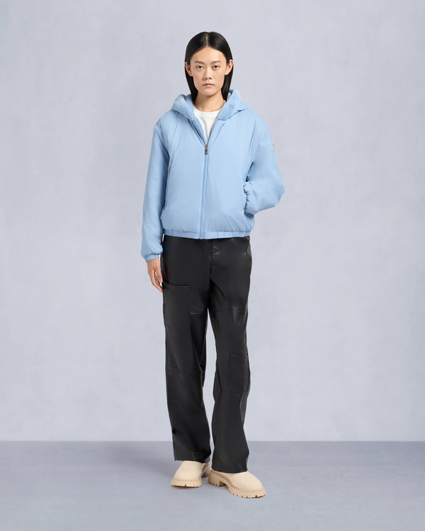 Moose Knuckles Womens Eaton Reversible Bunny Rain / rain M34LS652 Detail3