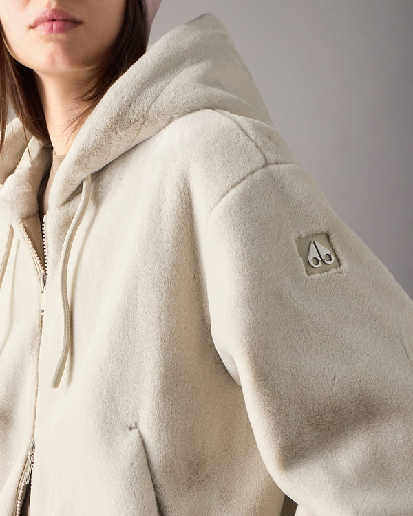 Moose Knuckles - M34LS652 - Eaton Bunny Reversible Hoodie - WOMENS -  - Detail1