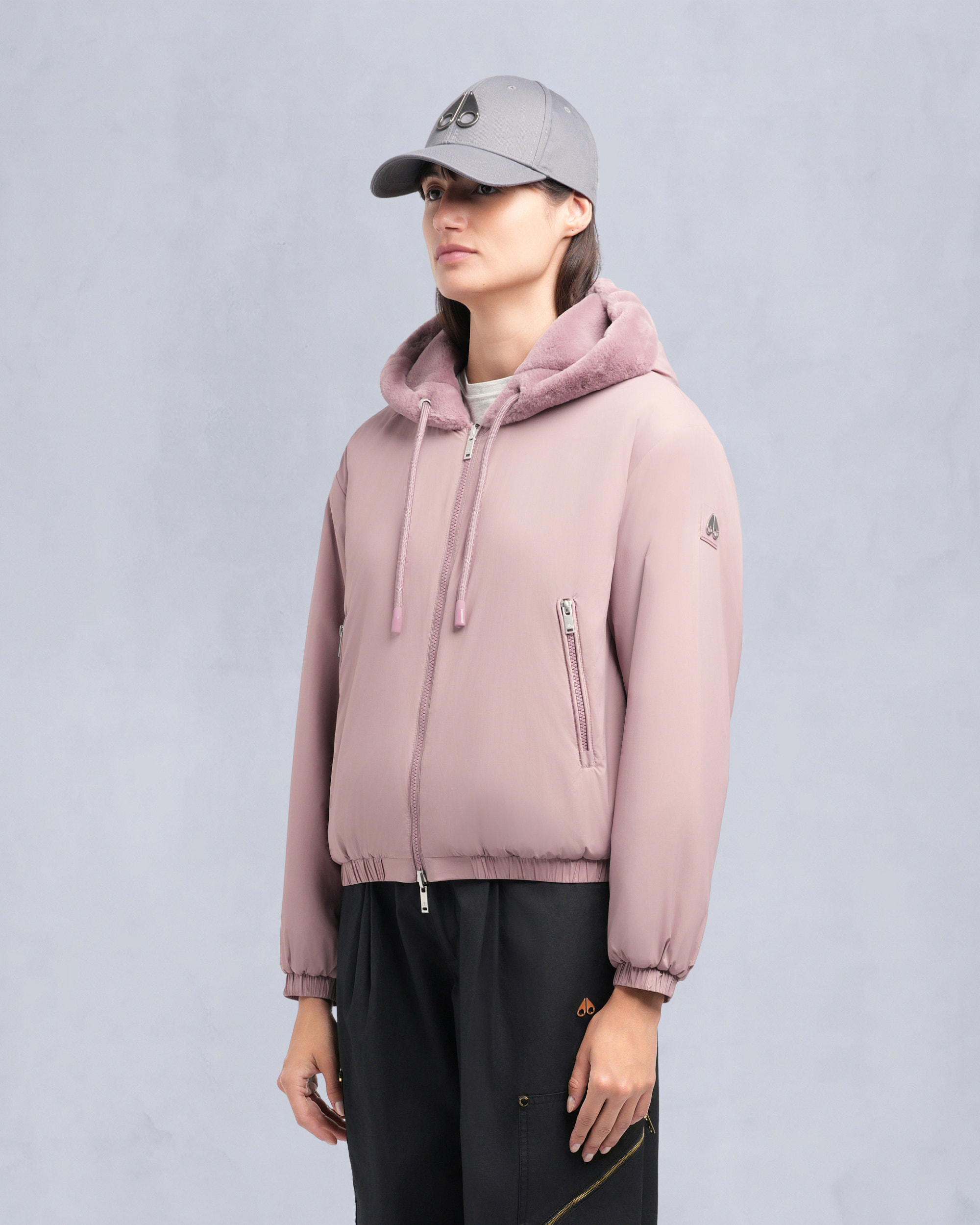 Moose Knuckles - M34LS652 - Eaton Reversible Bunny - WOMENS -  - Front