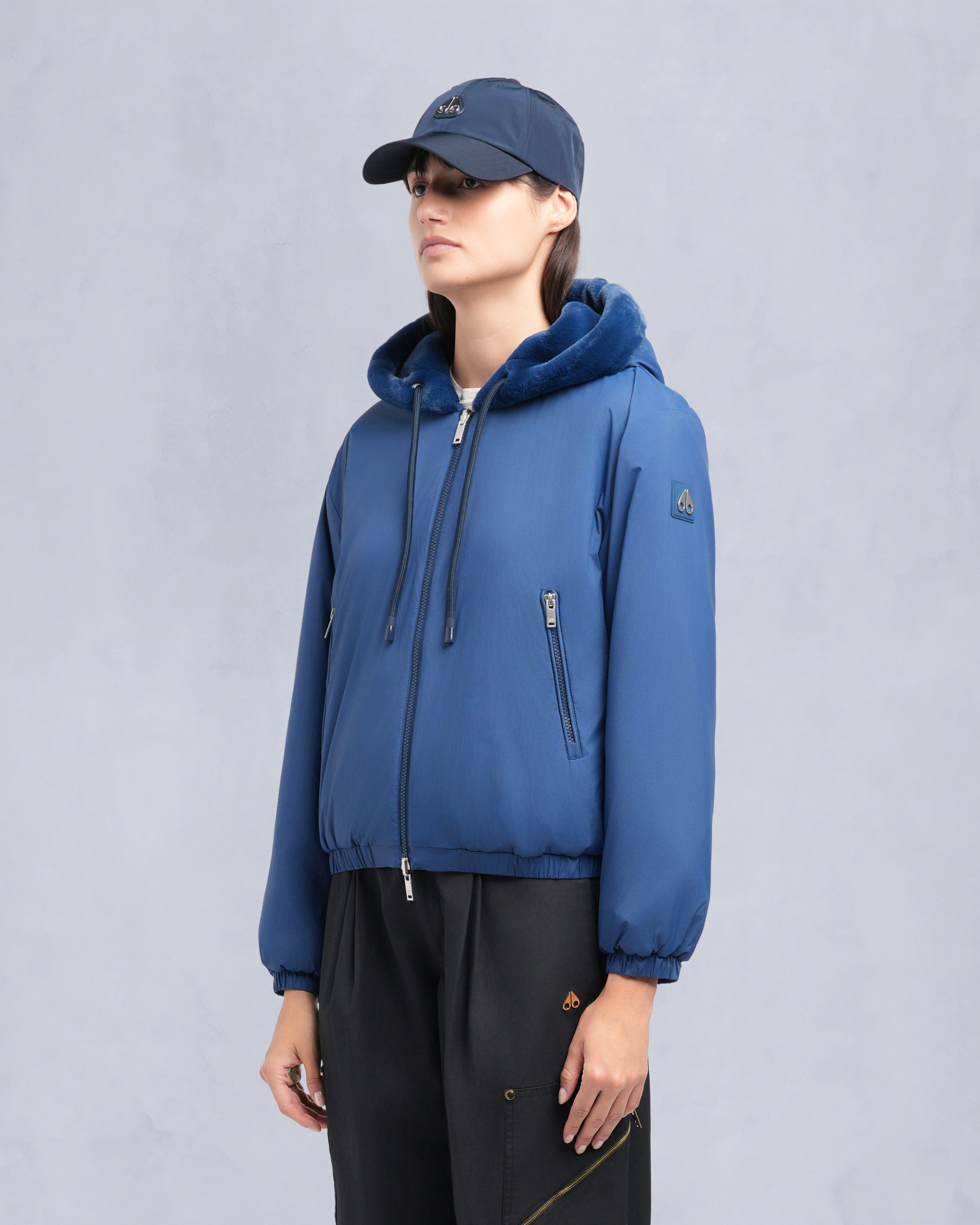 Moose Knuckles - M34LS652 - Eaton Reversible Bunny - WOMENS -  - Front