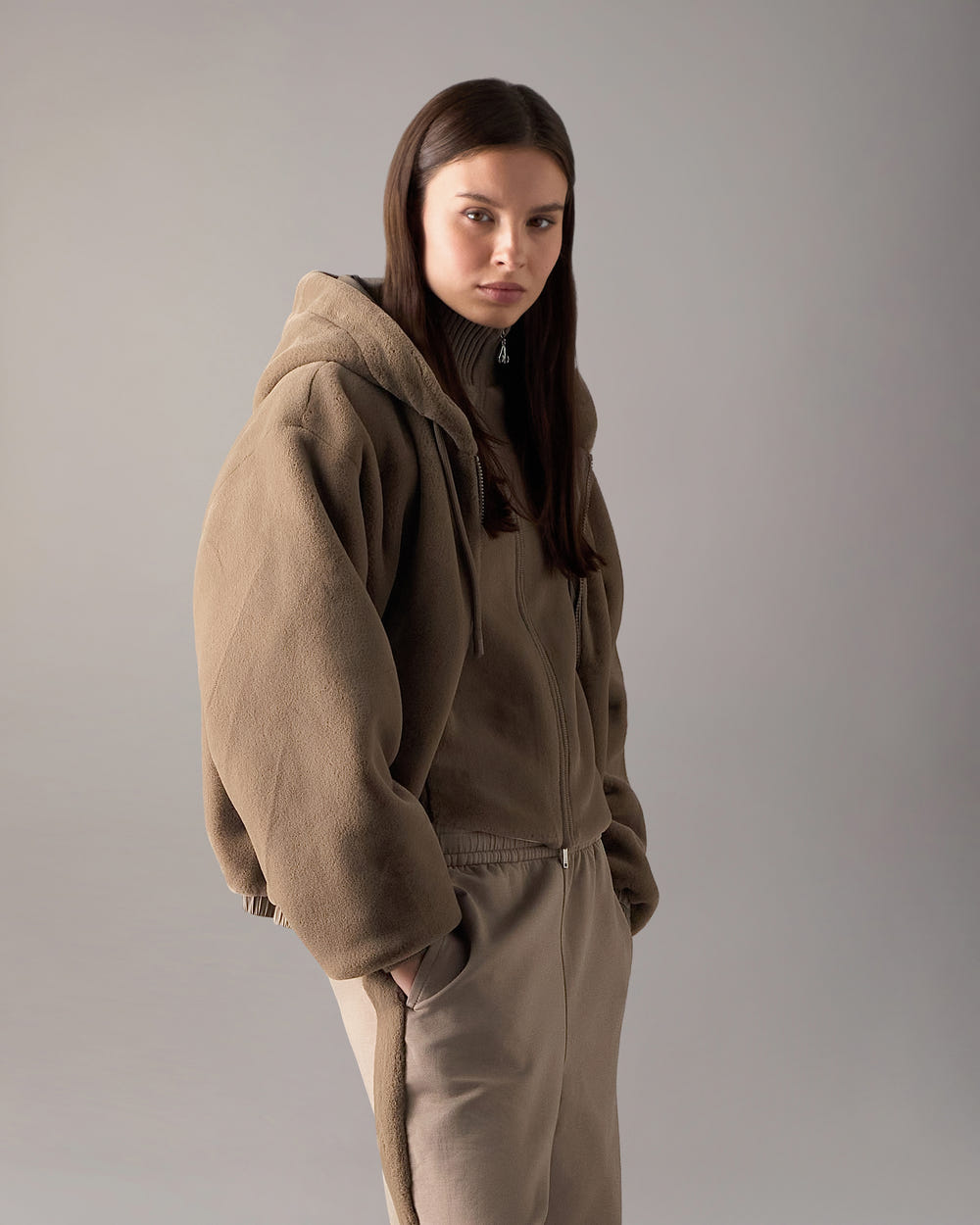 Moose Knuckles - M34LS652 - Eaton Bunny Reversible Hoodie - WOMENS -  - Detail6