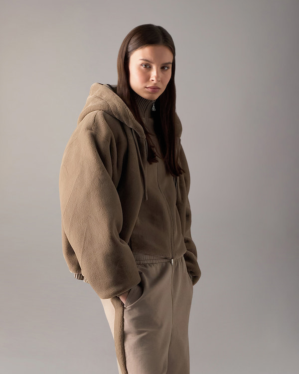 Moose Knuckles - M34LS652 - Eaton Bunny Reversible Hoodie - WOMENS -  - Detail6