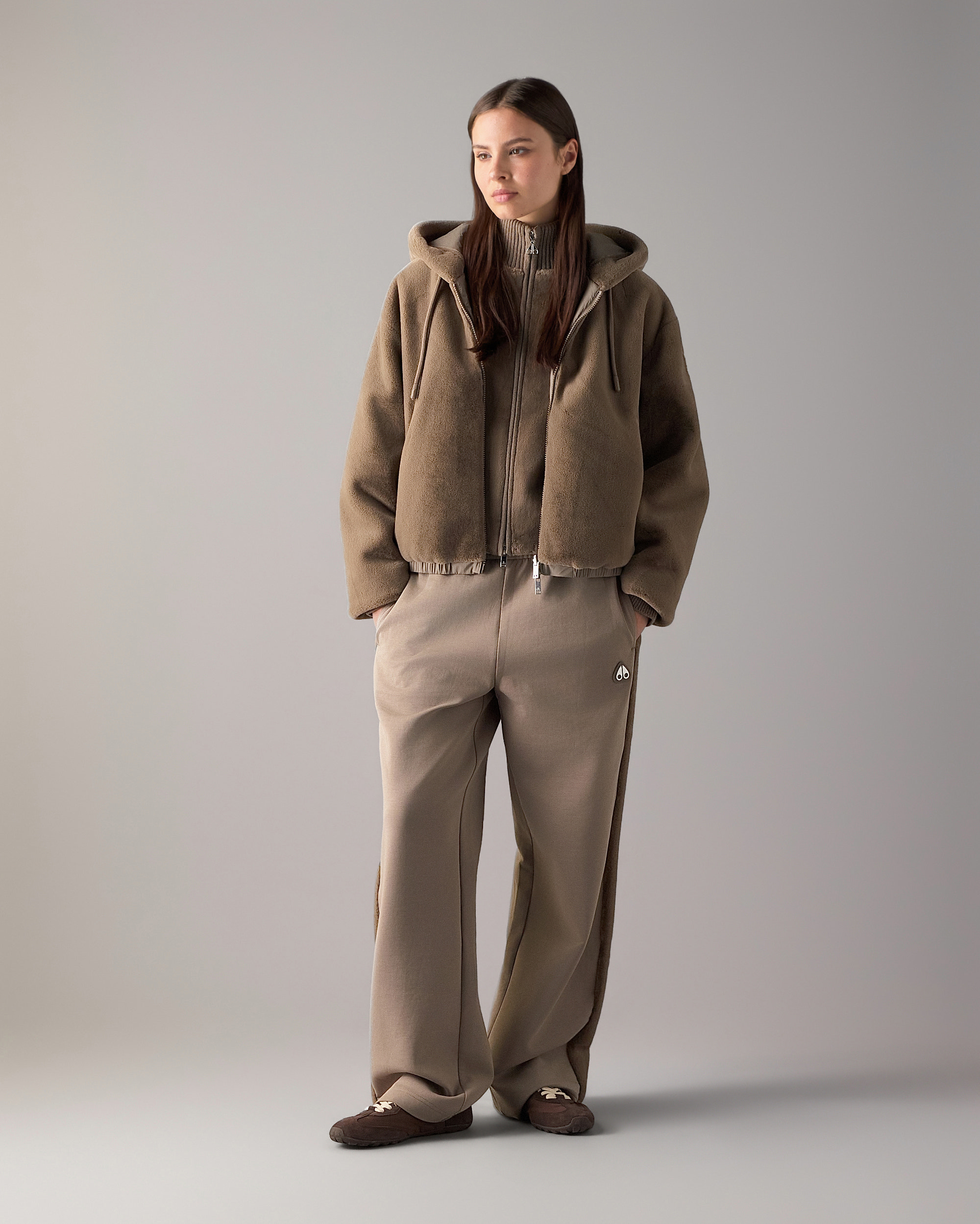 Moose Knuckles - M34LS652 - Eaton Bunny Reversible Hoodie - WOMENS -  - Detail7