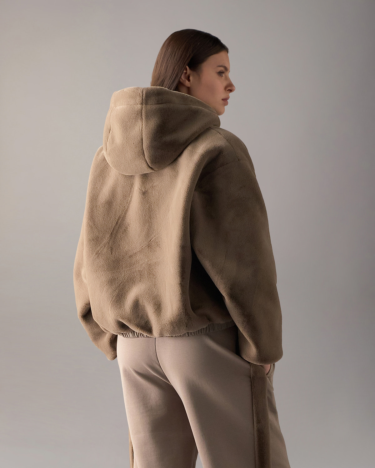 Moose Knuckles - M34LS652 - Eaton Bunny Reversible Hoodie - WOMENS -  - Detail8