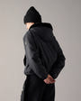 Moose Knuckles - M34LS652 - Eaton Bunny Reversible Hoodie - WOMENS - Black / Shiny Black - Back