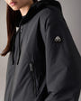 Moose Knuckles - M34LS652 - Eaton Bunny Reversible Hoodie - WOMENS - Black / Shiny Black - Detail1