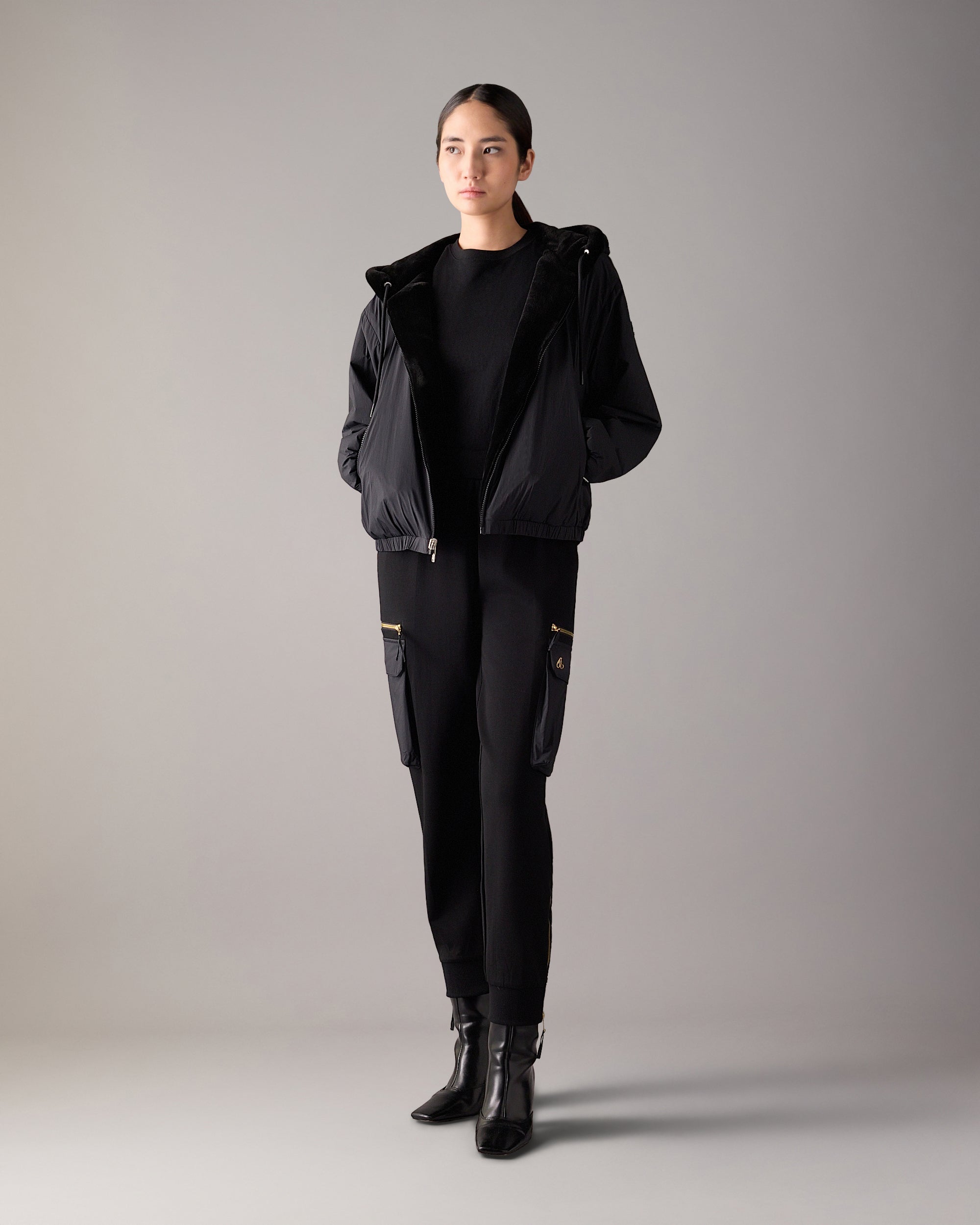 Eaton Bunny Reversible Hoodie | Women | Moose Knuckles