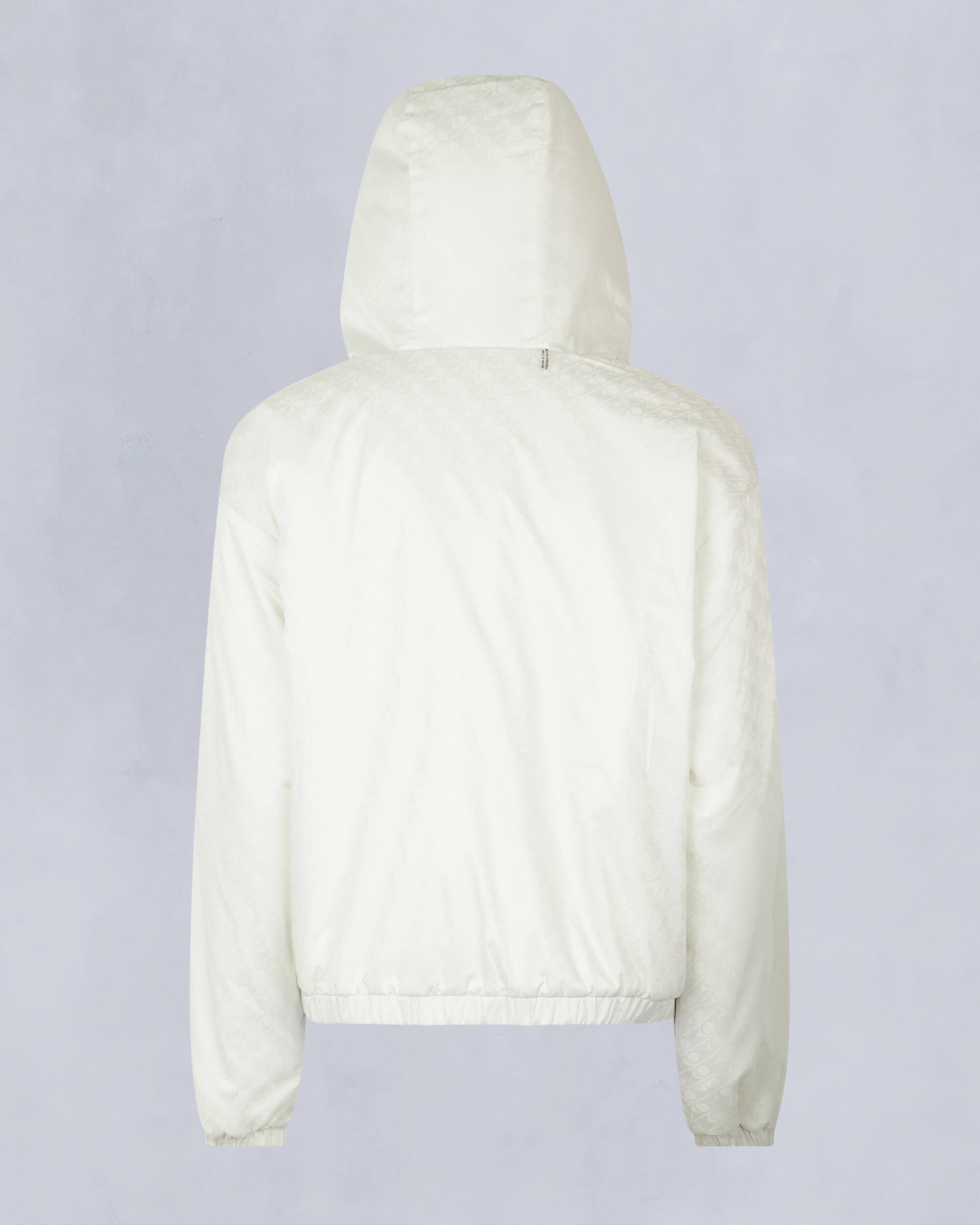 Moose Knuckles Womens Eaton Reversible Monogram Bunny Milky way /milkyway mono M34LS652H Detail2