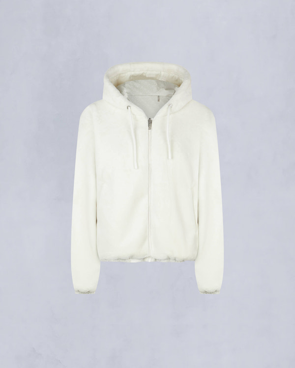 Moose Knuckles Womens Eaton Reversible Monogram Bunny Milky way /milkyway mono M34LS652H - GM