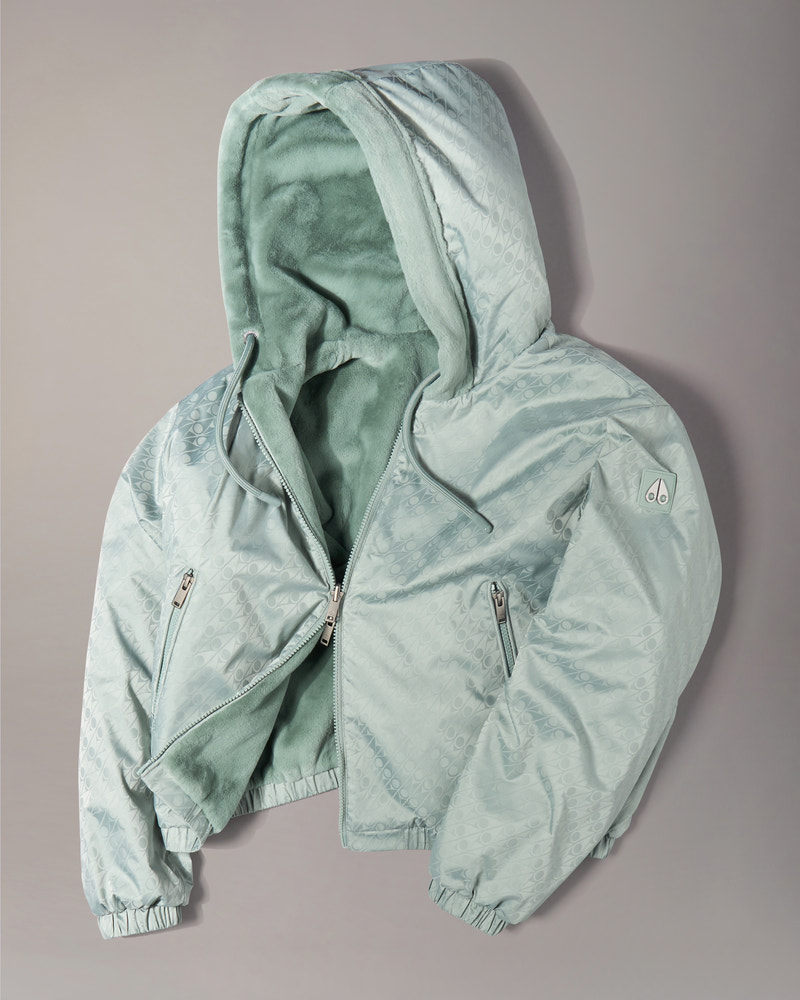 Moose Knuckles - M34LS652H - Eaton Reversible Monogram Bunny - WOMENS -  - GM