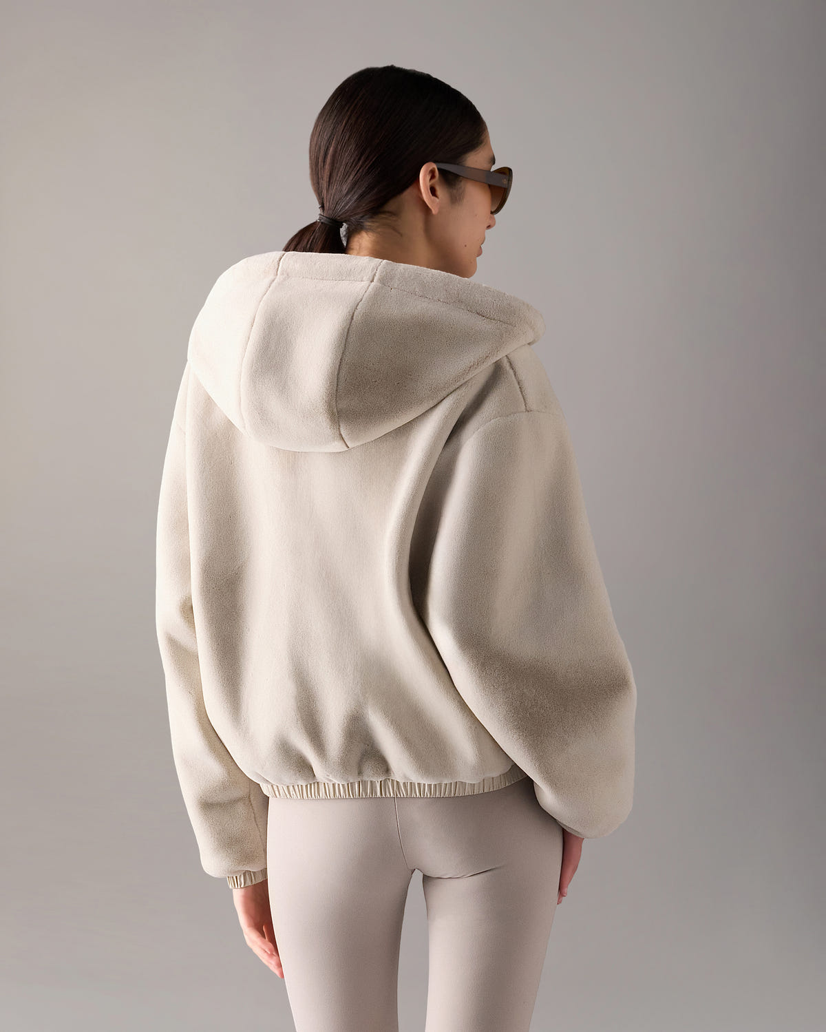 Moose Knuckles - M34LS652H - Eaton Bunny Reversible Hoodie - WOMENS -  - Back