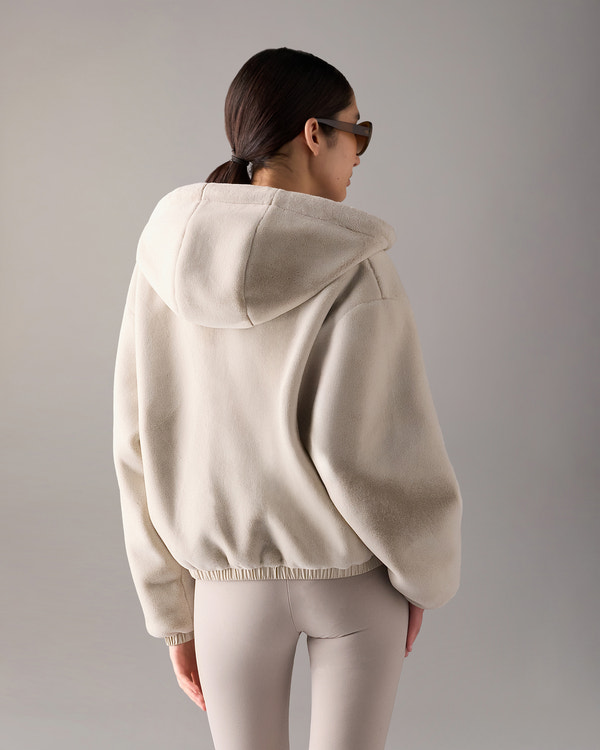 Moose Knuckles - M34LS652H - Eaton Reversible Monogram Bunny - WOMENS -  - Back