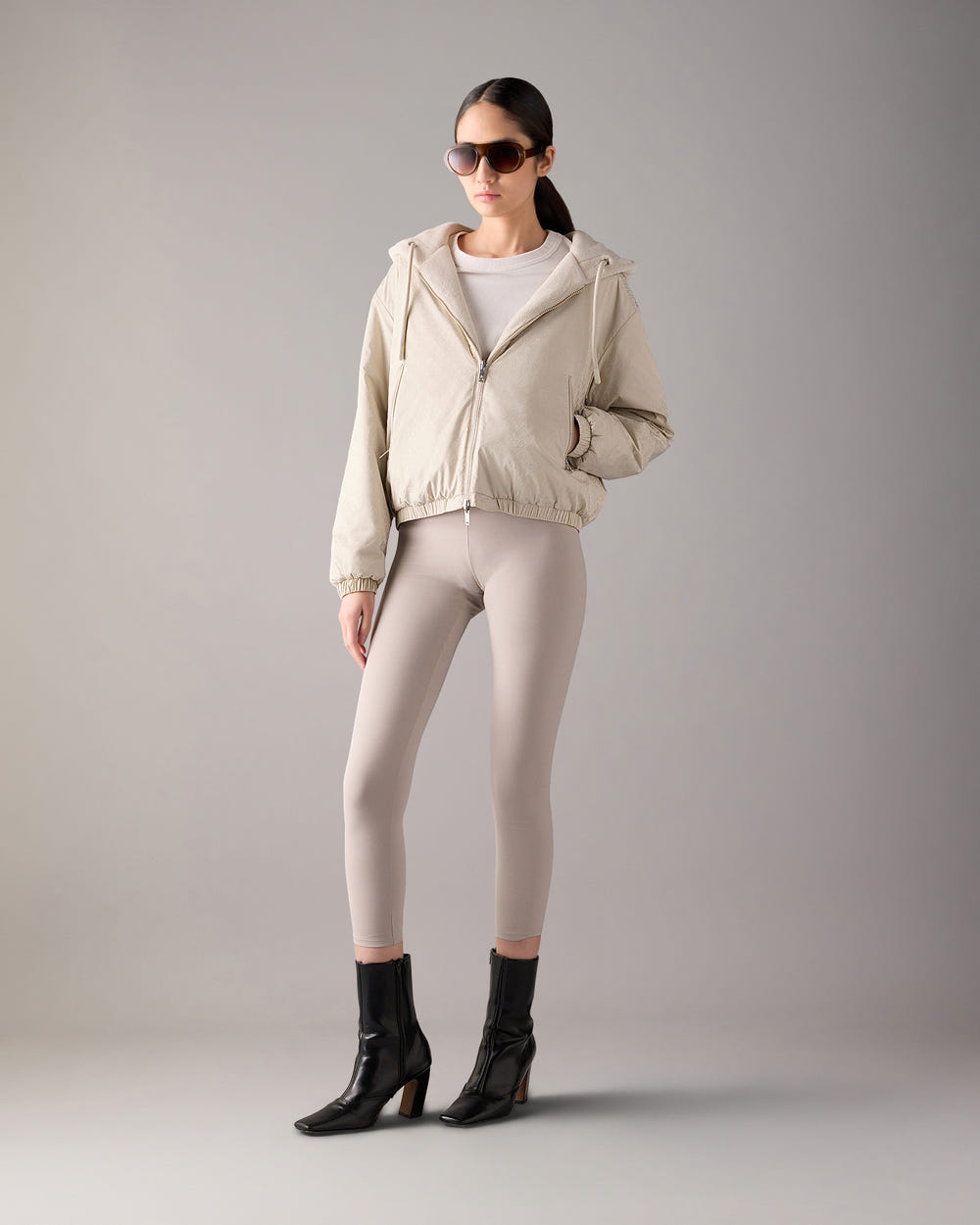 Moose Knuckles - M34LS652H - Eaton Bunny Reversible Hoodie - WOMENS -  - Detail3