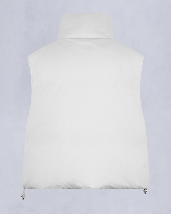Moose Knuckles Womens Duvet Katrina Vest Stone M34LV459 Detail2