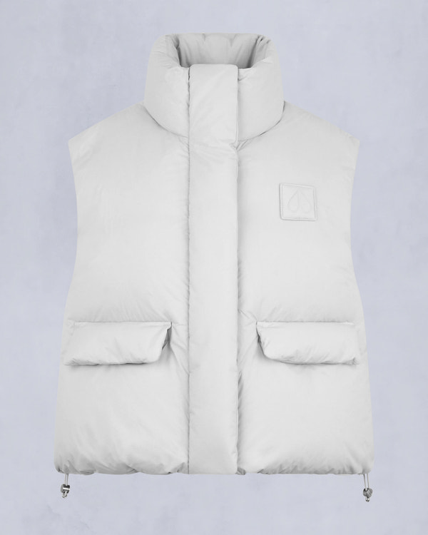 Moose Knuckles Womens Duvet Katrina Vest Stone M34LV459 - GM