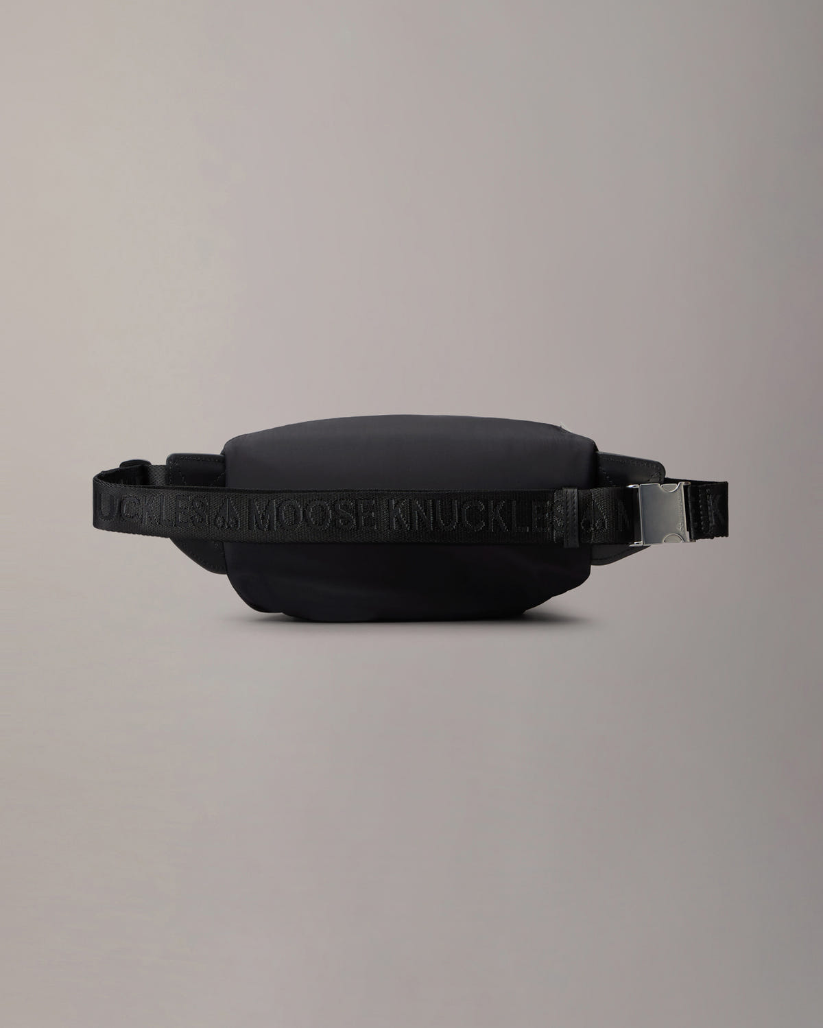 Moose Knuckles - M34MA522 - Logo Waist Bag - ACCESSORIES - Black - Back