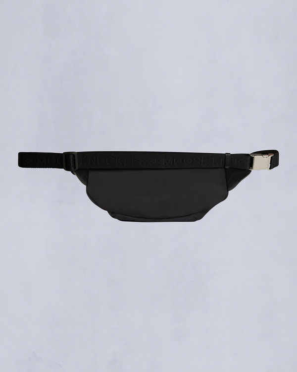 Moose Knuckles - M34MA522 - Logo Waist Bag - ACCESSORIES - Black - Back