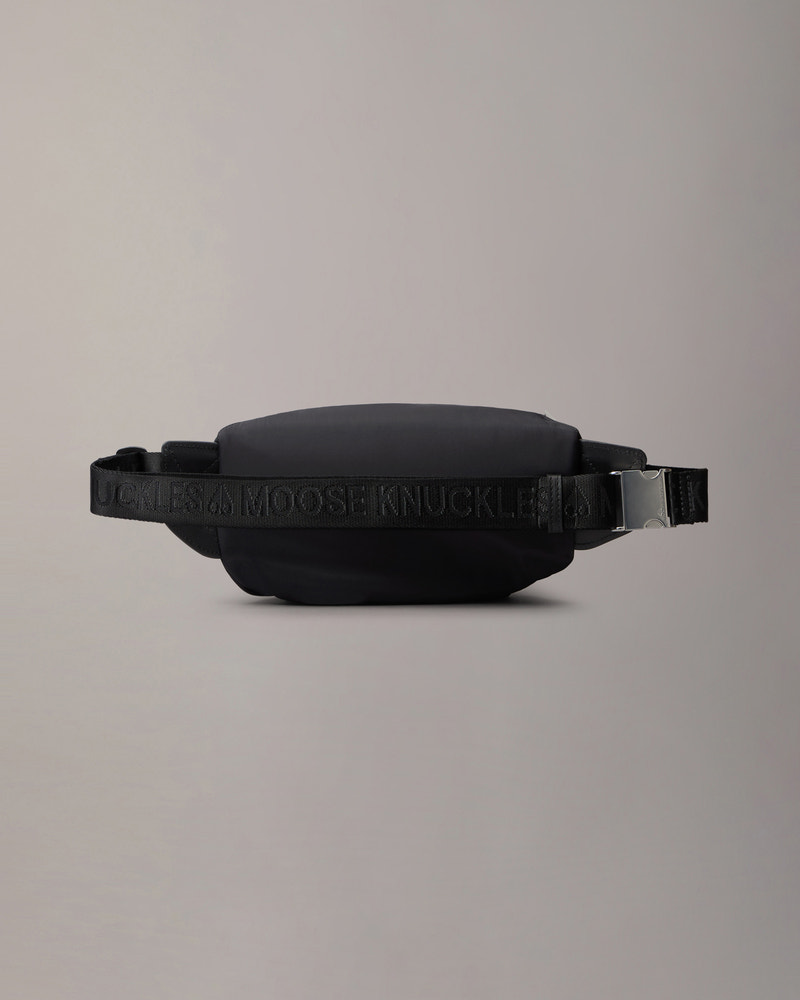 Moose Knuckles - M34MA522 - Logo Waist Bag - ACCESSORIES - Black - Back