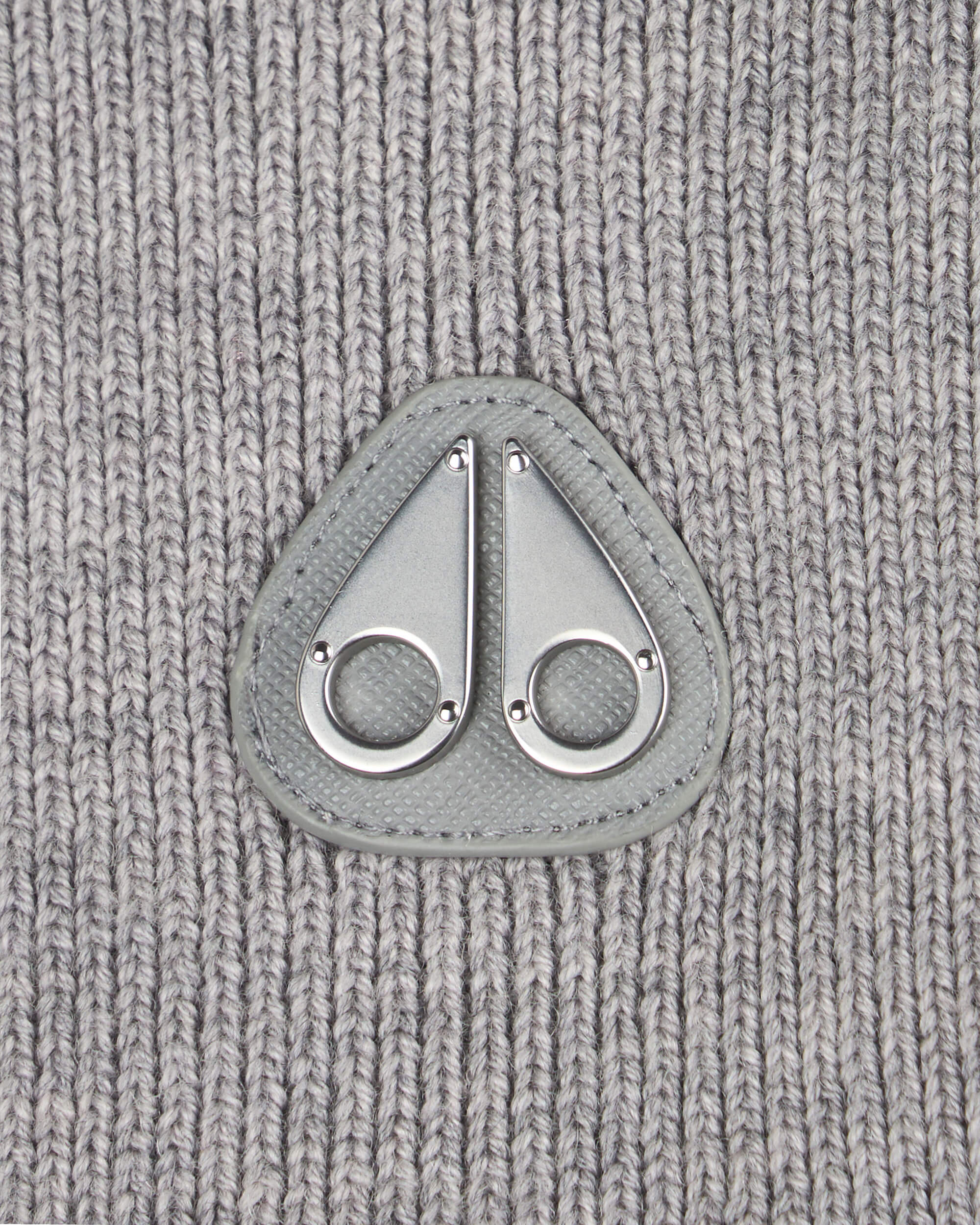 Moose Knuckles Accessories Parnis Unisex Scarf Stone M34MA526 Detail1