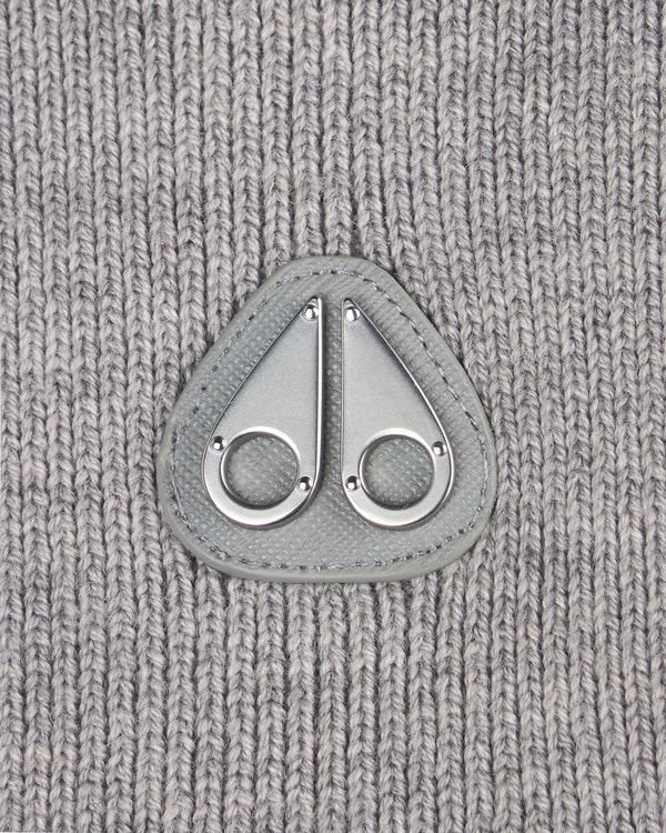 Moose Knuckles Accessories Parnis Unisex Scarf Stone M34MA526 Detail1