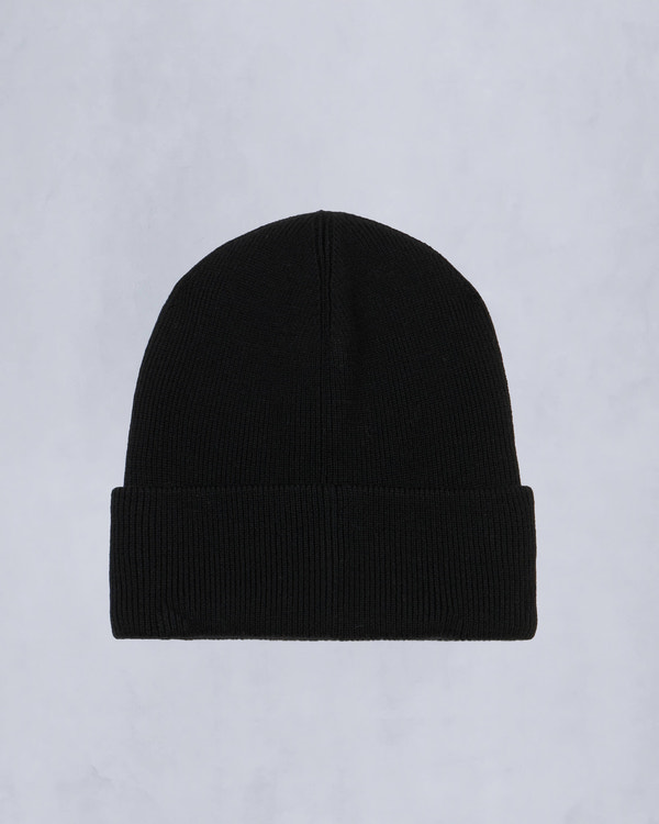 Moose Knuckles - M34MA544 - Parnis Unisex Beanie - ACCESSORIES - Black - Back