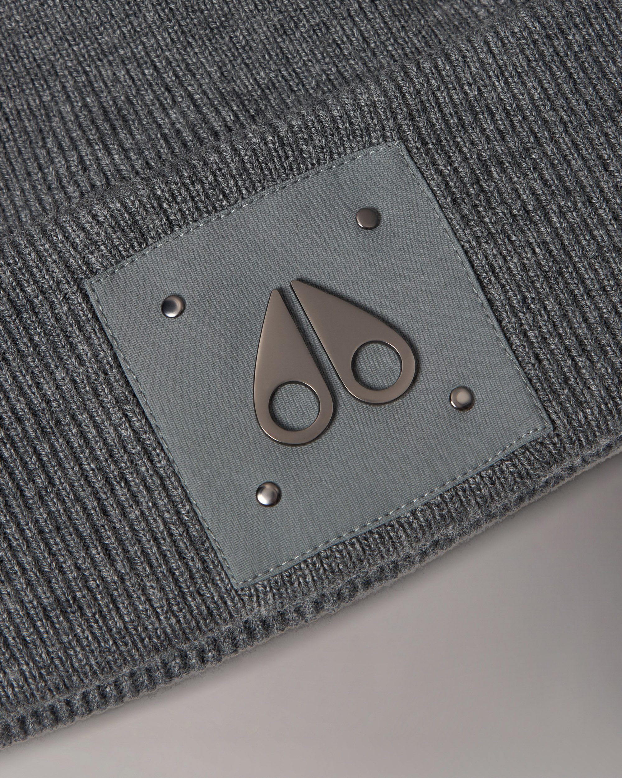 Moose Knuckles - M34MA574 - Logo Icon Wool Beanie - ACCESSORIES -  - Detail1