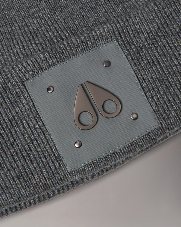 Moose Knuckles - M34MA574 - Logo Icon Wool Beanie - ACCESSORIES -  - Detail1
