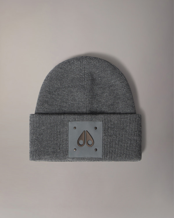 Moose Knuckles - M34MA574 - Logo Icon Wool Beanie - ACCESSORIES -  - GM