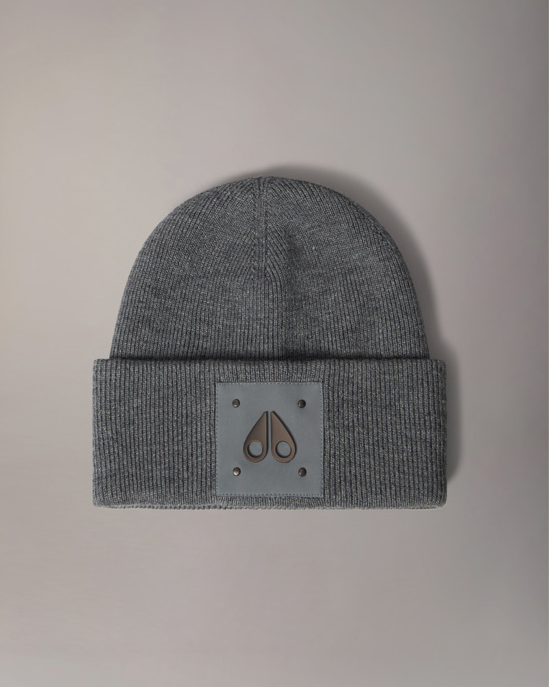 Moose Knuckles - M34MA574 - Logo Icon Wool Beanie - ACCESSORIES -  - GM