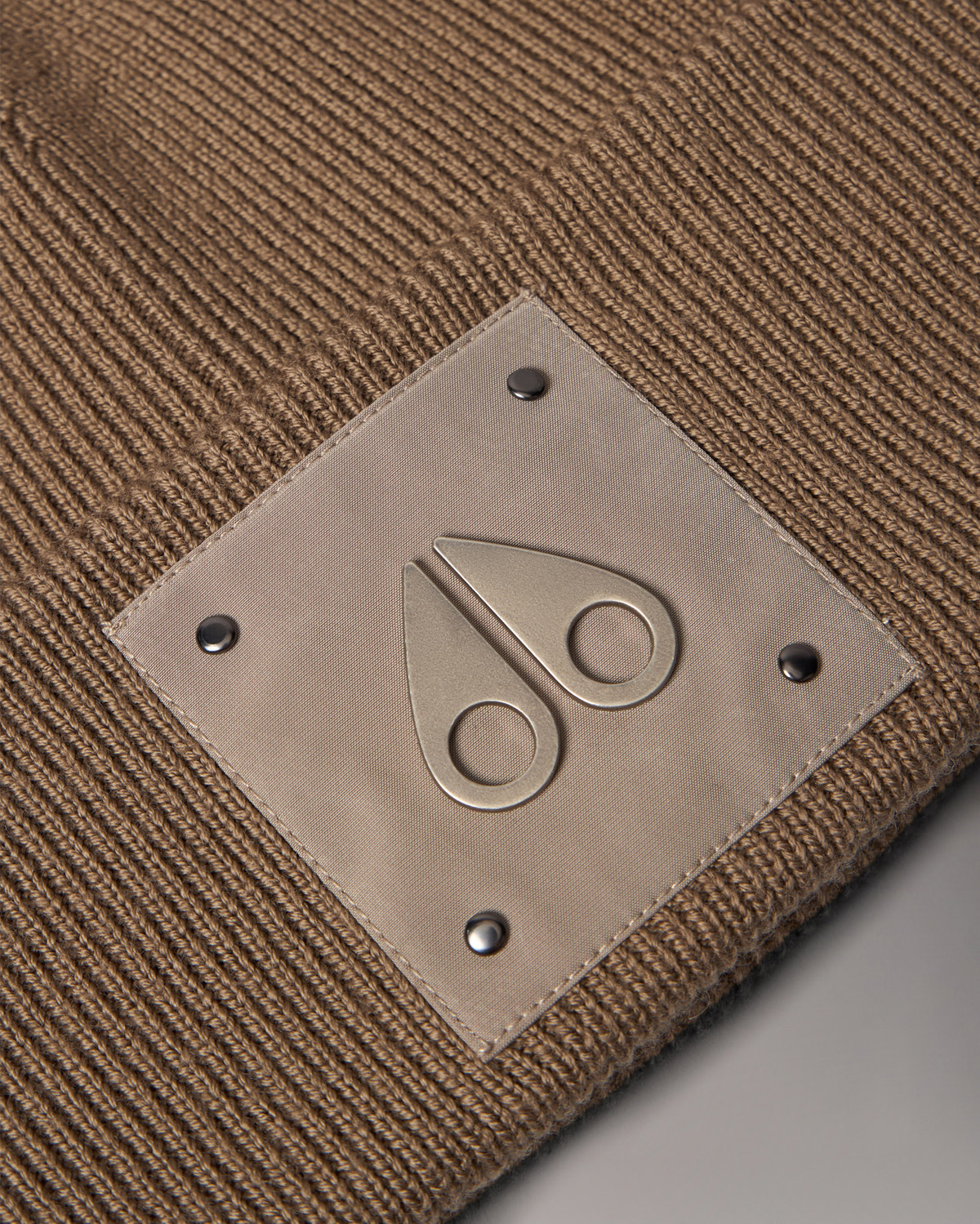 Moose Knuckles - M34MA574 - Logo Icon Wool Beanie - ACCESSORIES -  - Detail1