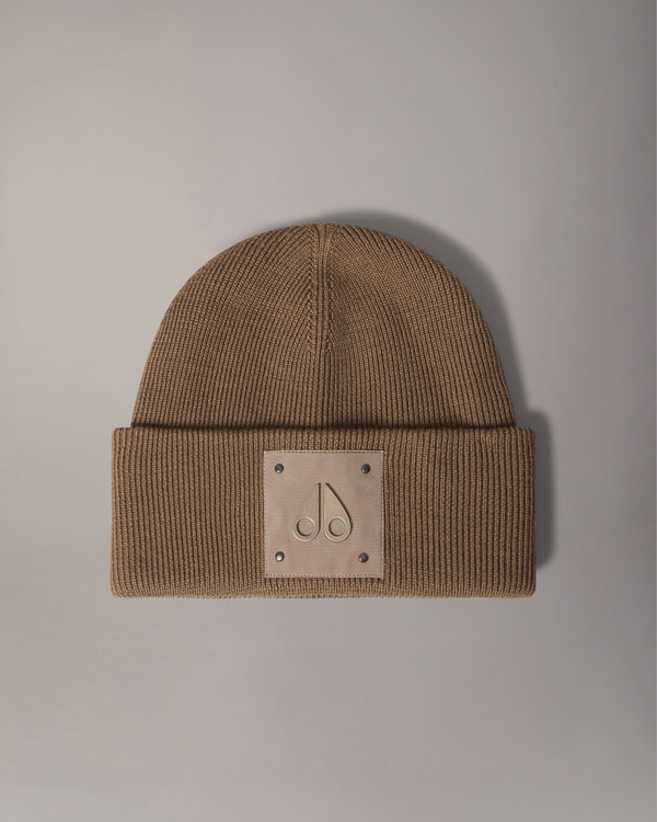 Moose Knuckles - M34MA574 - Logo Icon Wool Beanie - ACCESSORIES -  - GM