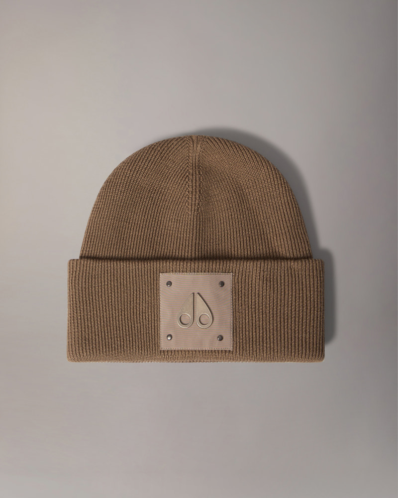 Moose Knuckles - M34MA574 - Logo Icon Wool Beanie - ACCESSORIES -  - GM