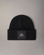 Moose Knuckles - M34MA574 - Logo Icon Wool Beanie - ACCESSORIES - Black - GM