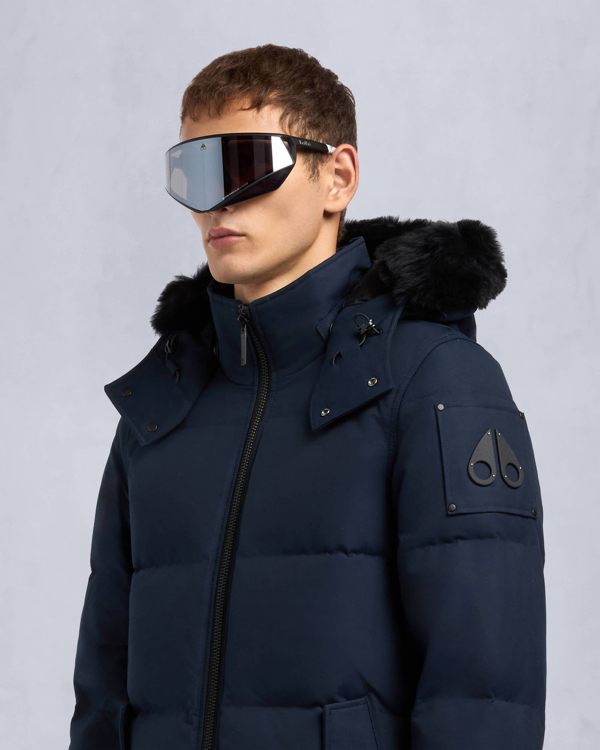 Moose Knuckles Accessories Bollé x Moose Knuckles Alien Sunglasses Chrome M34MA589 Detail1