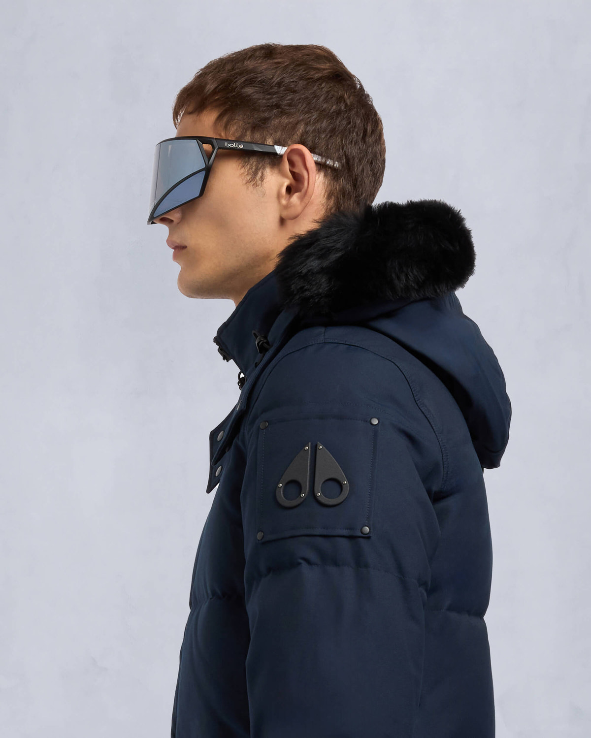 Moose Knuckles Accessories Bollé x Moose Knuckles Alien Sunglasses Chrome M34MA589 Detail2