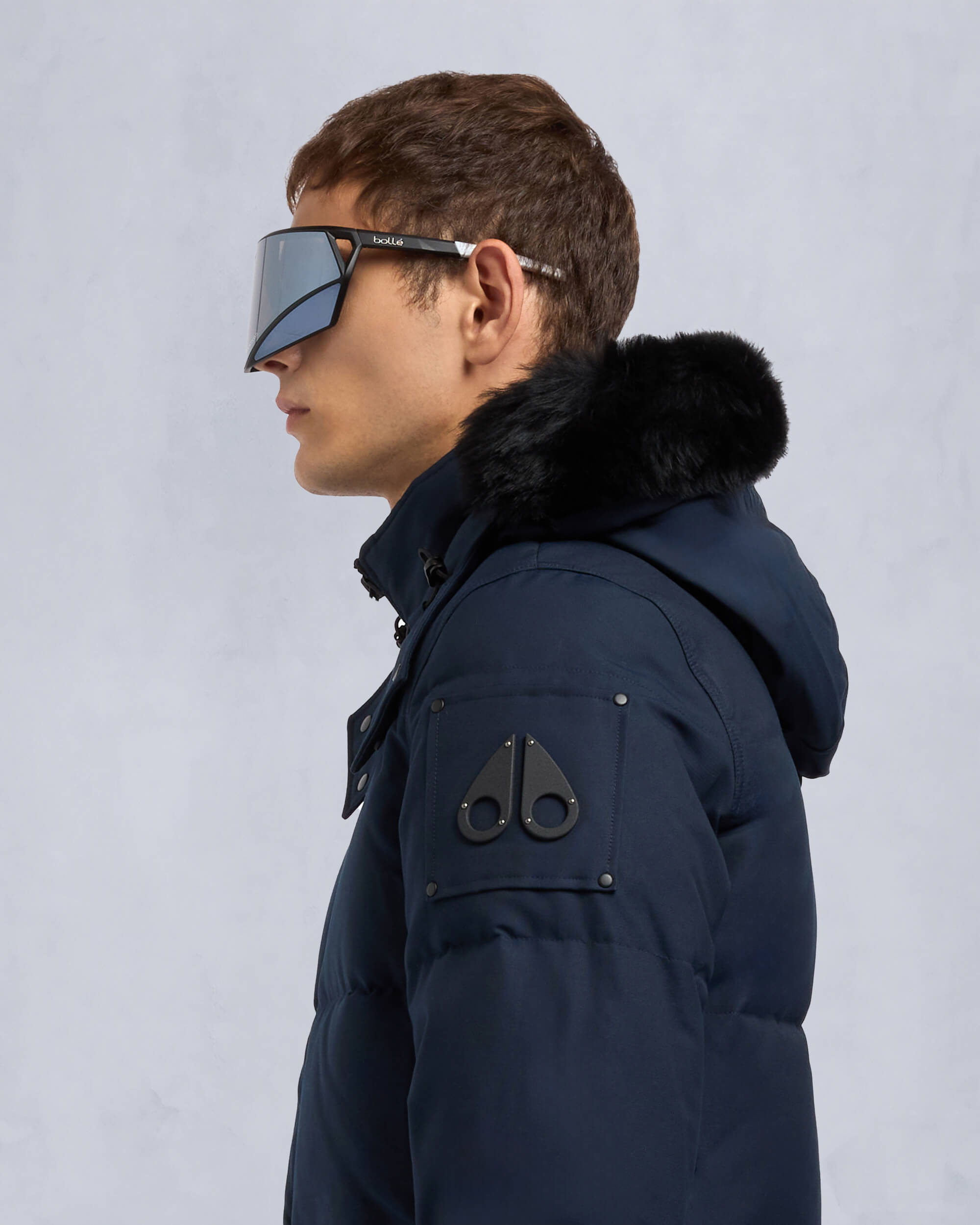 Moose Knuckles Accessories Bollé x Moose Knuckles Alien Sunglasses Chrome M34MA589 Detail2