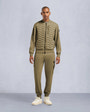 Moose Knuckles - M34MB010 - Granite Down Hybrid Bomber Jacket - MENS - Sage - Front Category