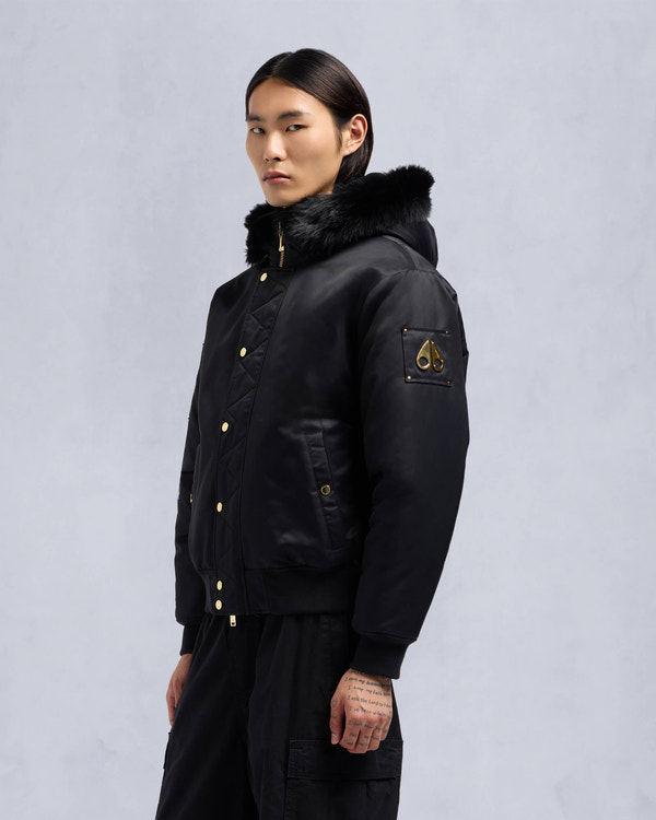 Moose Knuckles - M34MB027GS - Gold Series Denali Bomber Jacket - MENS -  - Front