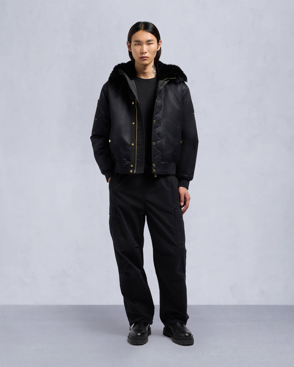 Moose Knuckles - M34MB027GS - Gold Series Denali Bomber Jacket - MENS -  - Front Category