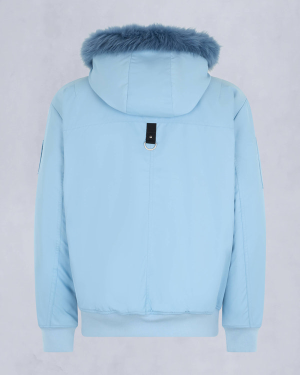 Moose Knuckles - M34MB027S - Denali Bomber Jacket - MENS - Rain / rain sherling  - Detail2