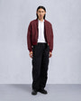 Moose Knuckles - M34MB029 - Reversible Bunny Bomber Jacket - MENS - Beet / beet - Front Category