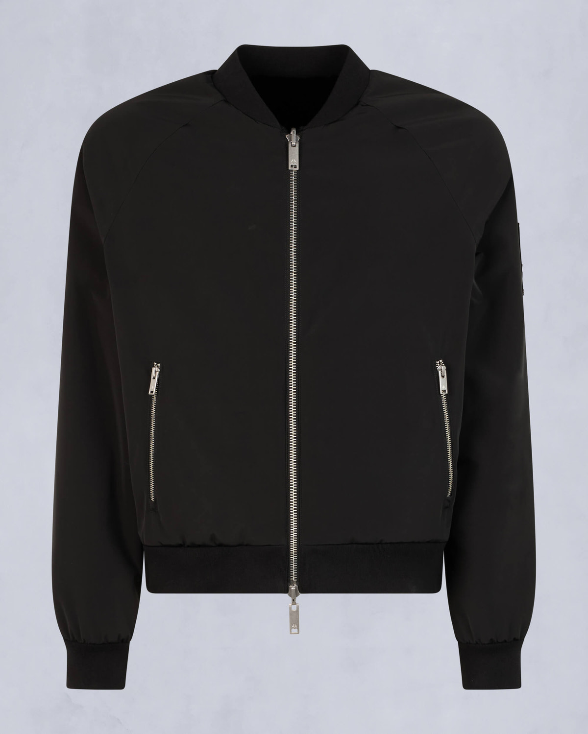 Moose Knuckles - M34MB029 - Reversible Bunny Bomber Jacket - MENS - Black / Shiny Black - GM