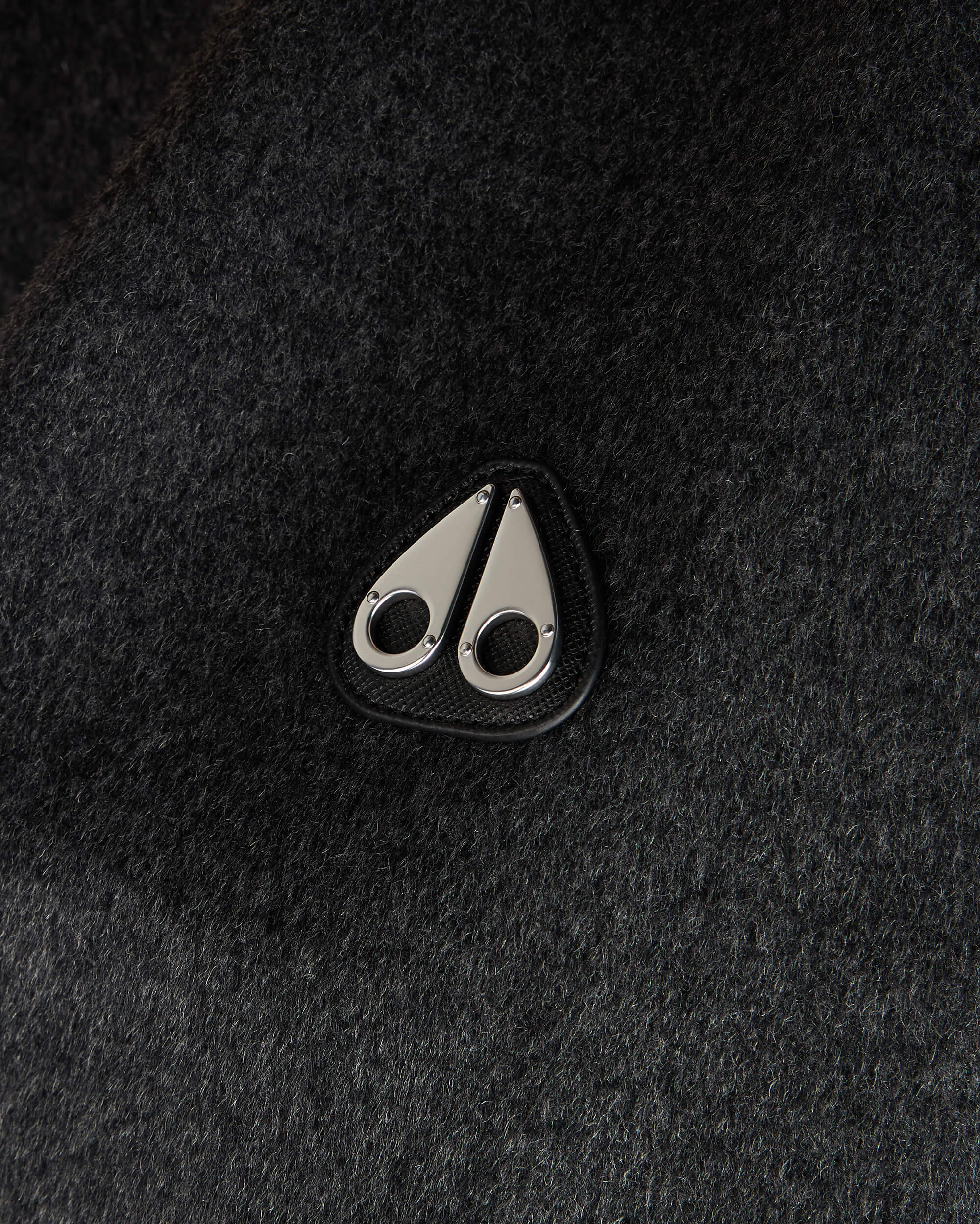 Moose Knuckles - M34MB046 - Alder Cashmere-Wool Bomber Jacket - MENS - Charcoal /black - Detail1