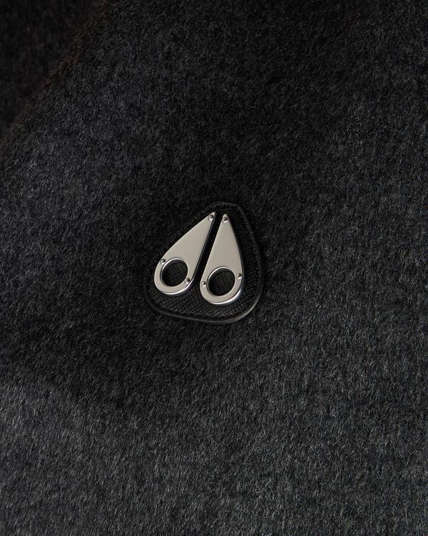 Moose Knuckles - M34MB046 - Alder Cashmere-Wool Bomber Jacket - MENS - Charcoal /black - Detail1