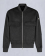 Moose Knuckles - M34MB046 - Alder Cashmere-Wool Bomber Jacket - MENS - Charcoal /black - GM