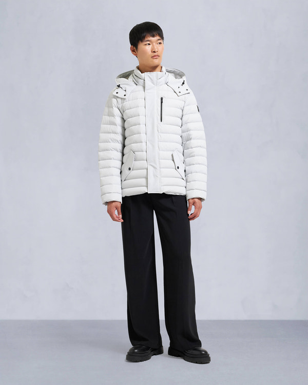 Moose Knuckles - M34MJ111 - Greystone Down Jacket - MENS - Stone - Front Category