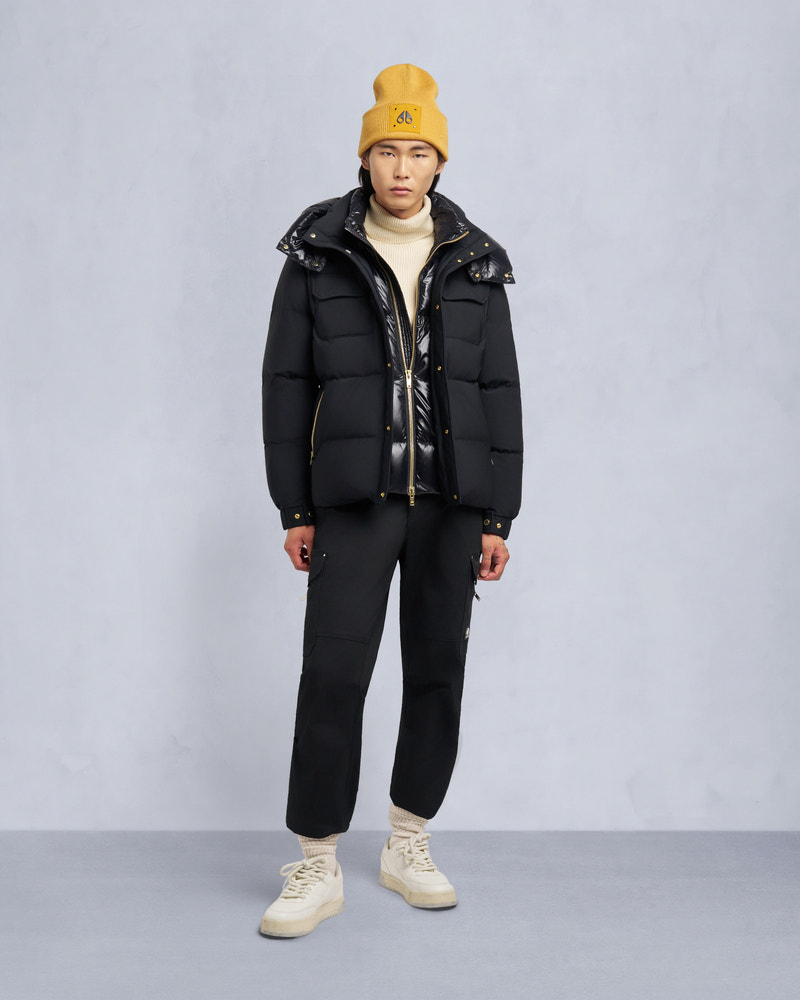 Moose Knuckles - M34MJ199G - GOLD SERIES NYLUXE SUTHEP JACKET - MENS -  - Front Category