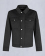 Moose Knuckles - M34MJ216 - Jacques Wool Shirt Jacket - MENS - Charcoal - GM