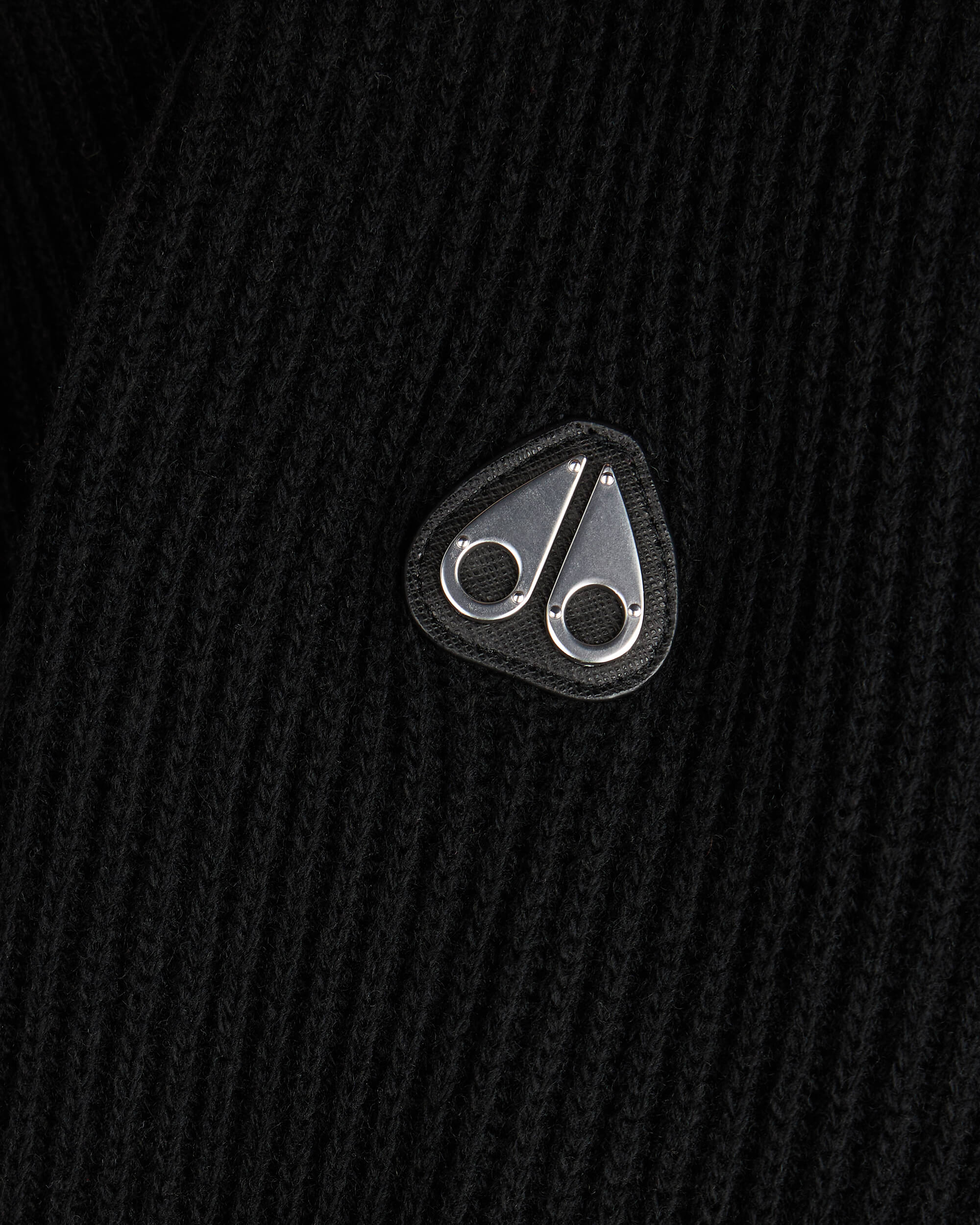 Moose Knuckles - M34MK665 - Ivo Sweater - MENS - Black - Detail1
