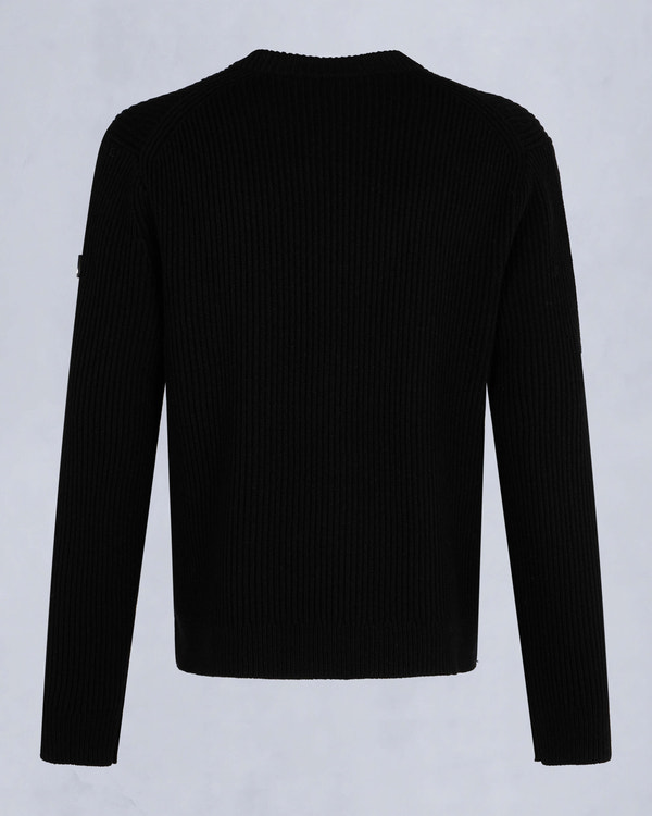 Moose Knuckles - M34MK665 - Ivo Sweater - MENS - Black - Detail2